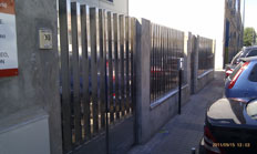 puertas y valla